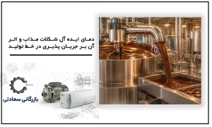 دمای ایده آل شکلات مذاب و اثر آن بر جریان پذیری در خط تولید
